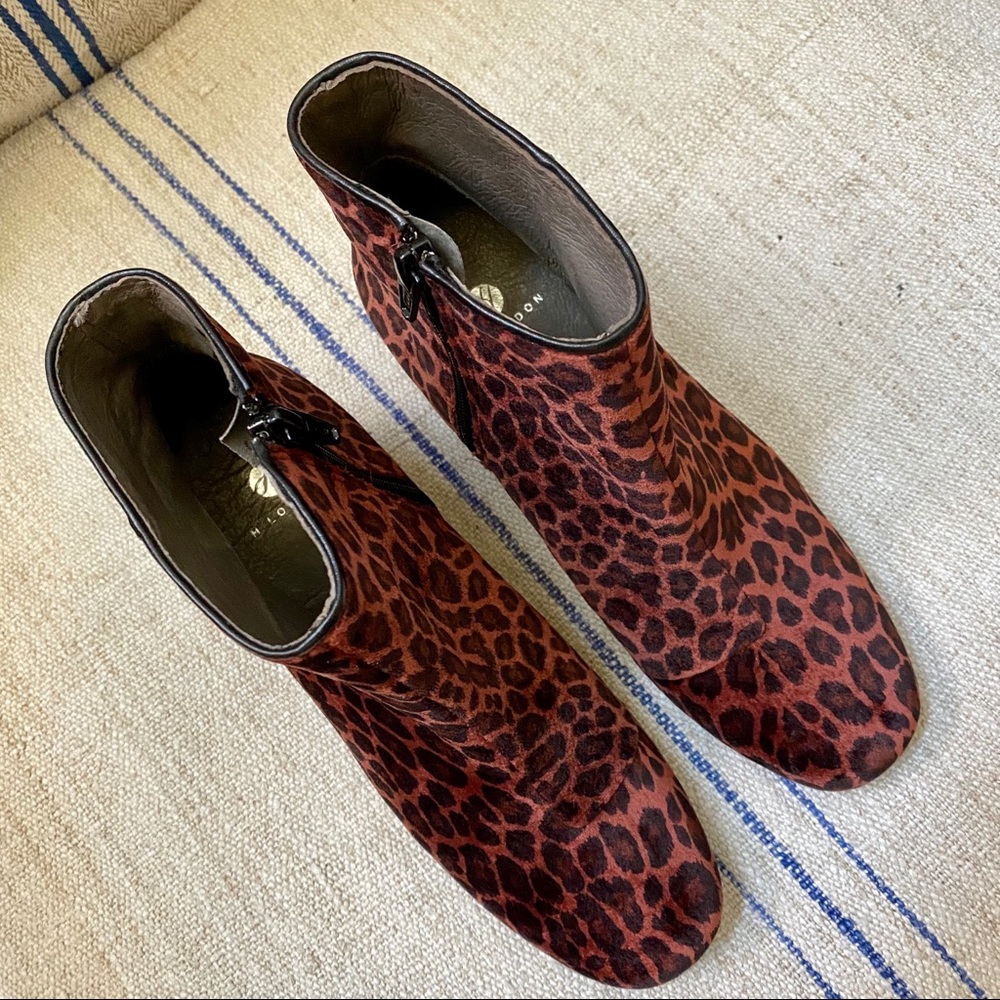 ANTHRO (H London) Leopard Booties - Picture 4 of 8